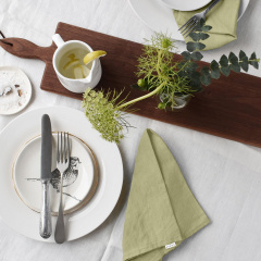 Набір серветок COSAS OLIVE Ранфорс 30х30 см 4 шт Оливка Київ