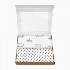 Набор пеленок COSAS CROWN Бязь 80х100 см 2 шт. Молочанск