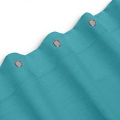 Шторка для душу та ванної COSAS WAVE з кільцями 180х180 см Блакитний Дубно