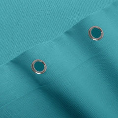 Шторка для душу та ванної COSAS WAVE з кільцями 180х180 см Блакитний Дубно