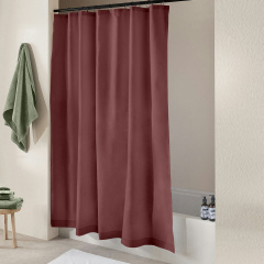 Шторка для душу та ванної COSAS MARSALA з кільцями 180х180 см Марсала Гуляйполе