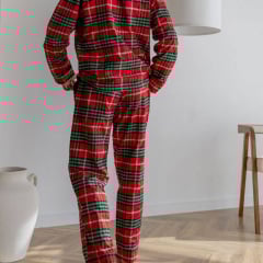 Мужская пижама COSAS SleepWay L Красно-зеленый (SleepWay_red_green_L) Киев