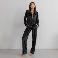 Пижама женская COSAS Velour Harmony S Черный Киев