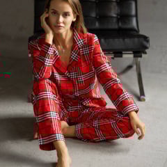 Піжама жіноча COSAS Scottish L Різнокольоровий (Scottish_20604_L) Дубно