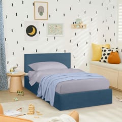 Ліжко односпальне COSAS Papaya Indigo 90х200 см Електрик Братське