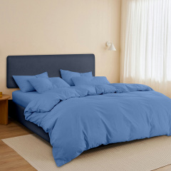 Изголовье для кровати COSAS Bali Denim 55x170 см Кобальт Миргород