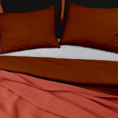 Плед-покривало косичка COSAS 200х220 см Сinnamon Knitted Braid Кориця Славута