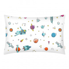 Дитяча постільна білизна у ліжечко SPACEMAN CS3 COSAS Білий 110х140 см Вишгород