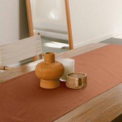 Ранер на стіл COSAS AMBER 40х150 см Теракотовий Олександрія