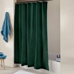 Шторка для душа и ванной COSAS PINE с кольцами 180х180 см Изумрудный Куйбышево