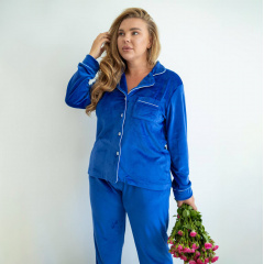 Піжама жіноча COSAS Velour Harmony XS Синій Київ