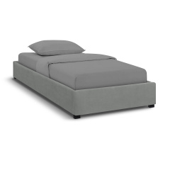 Ліжко односпальне COSAS Mango Stone 90х200 см Базальт Бровари