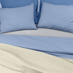 Плед-покрывало вафельное COSAS 200х220 см Avori Greek Waffle Капучино Днепрорудное