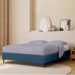 Ліжко двоспальне COSAS Kiwi Indigo 180x200 см Електрик Дубно