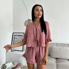 Домашняя одежда женская COSAS Melina S-M Темно-пудровый (180_Melina_dark_pudra_SM) Каменское