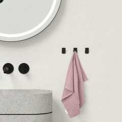 Вафельні рушники COSAS Candy Greek Waffle 2 шт Рожевий/фіолетовий Дзензелівка