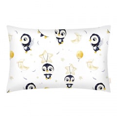 Підліткова постіль без простирадла PENGUINS COSAS Білий 155х215 см Кременчук