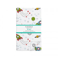 Детское постельное белье в кроватку Rockets CS2 COSAS Зеленый 110х140 см Киев