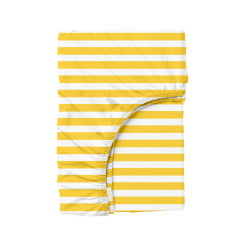 Простирадло на резинці в дитяче ліжечко 60х120 см HONEY LINE COSAS Жовтий Генічеськ
