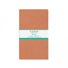 Подростковая постель с простыней на резинке Leo Giraffe COSAS Терракотовый 160х220 см Гуляйполе