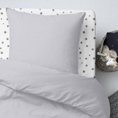 Підліткова постільна білизна SMOKY STAR COSAS сірий 155х215 см Гуляйполе