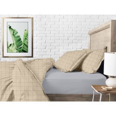 Наволочка COSAS BEIGE GEOMETRY 40х40 см Бежевий Гуляйполе