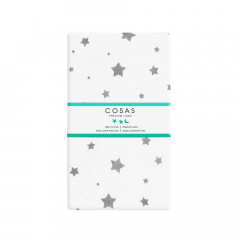 Підліткова постіль з простирадлом на гумці SKYEY CS2 COSAS Блакитний 155х215 см Костопіль