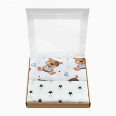 Набір пелюшок COSAS STAR CS1 Бязь 80х100 см 2 шт Бежевий Єланець