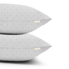 Семейный комплект постельного белья Mini Dots CS6 COSAS серый 2х160х220 см Талалаевка