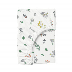 Двоспальна постіль з простирадлом на гумці Honey CS3 COSAS Золотистий 180х220 см Нове