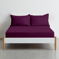 Набір наволочки і простирадло 3 шт PLUM CS3 COSAS Сливовий Куйбишеве