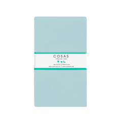 Підліткова постіль з простирадлом на гумці Color Wave COSAS Блакитний 160х220 см Білгород-Дністровський