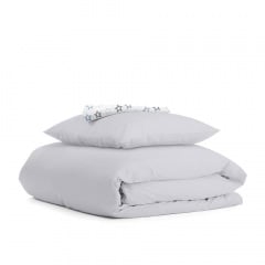 Дитяча постільна білизна в ліжечко Smoky STAR COSAS сірий 110х140 см Київ