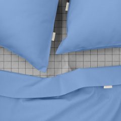 Евро постельное белье Wave CS1 COSAS лазурный 200х220 см Братское