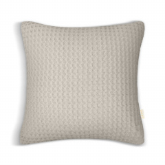 Наволочка COSAS Bronze Greek Waffle 40х40 см Пісочний Ладан
