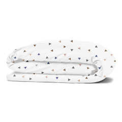 Двуспальный пододеяльник COSAS DELTA Ранфорс 180х220 см Белый Хмельник