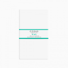 Семейный комплект постельного белья Crown COSAS Белый 2х160х220 см Киев