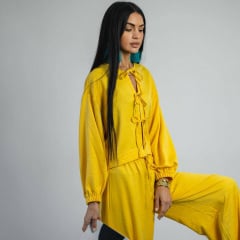 Домашний женский костюм COSAS FREYA S Желтый Мелитополь