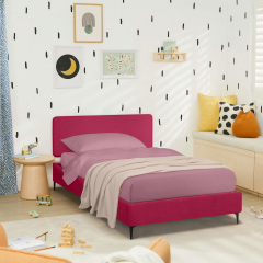 Изголовье для кровати COSAS Bali Sangria 55x98 см Винный Новомосковск