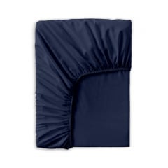 Простыня на резинке сатин 90х200 см BLUE Cosas Киев