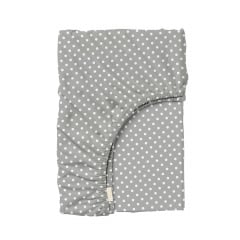 Простынь на резинке 120х200 см MINI DOTS10 COSAS серый Ирпень