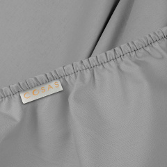 Набір наволочки і простирадло 3 шт SMOKY CS5 COSAS Сірий Херсон