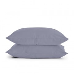 Полутораспальный комплект на резинке COSAS STORMY CS2 Ранфорс 160х220 см Стальной/Розовый Киев