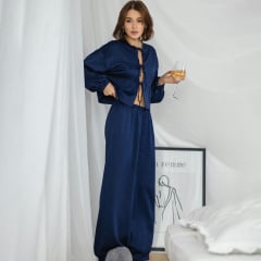 Домашний женский костюм COSAS FREYA S Синий Братское