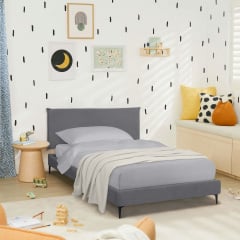 Ліжко односпальне COSAS Mandarin Stormy 90х200 см Мусон Шепетівка