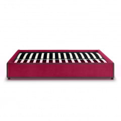 Ліжко двоспальне COSAS Mango Sangria 160x200 см Винний Петрове