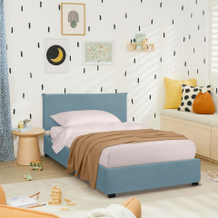 Ліжко односпальне COSAS Mango Sky 90х200 см Блакитний Ізмаїл