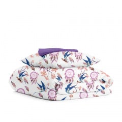 Дитяча постільна білизна в ліжечко DREAMCATCHER CS3 Cosas Фіолетовий 110х140 см Бердянськ