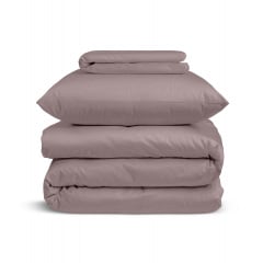 Дитяча постільна білизна сатин в ліжечко AURORA Cosas Баклажан 110х140 см Павлоград