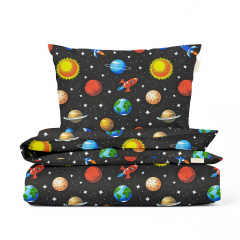 Детская постель без простыни SPACE CS1 COSAS черный 110х140 см Ромны